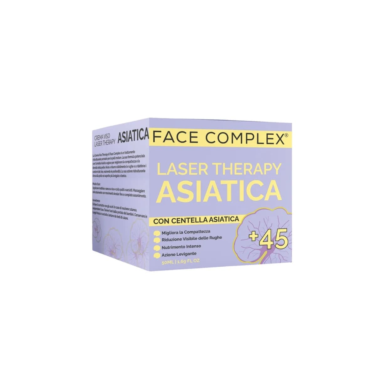Face Complex CREMA VISO LASER THERAPY + 45 CON CENTELLA ASIATICA 50ML