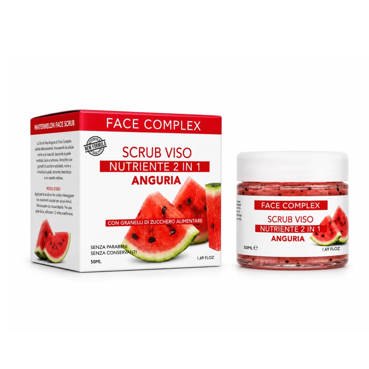Face Complex scrub 2in1 viso&labbra Anguria 50ml