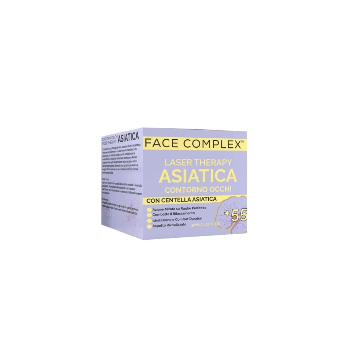 Face Complex LASER THERAPY ASIATICA CON CENTELLA ASIATICA CONTORNO OCCHI +55 30ML