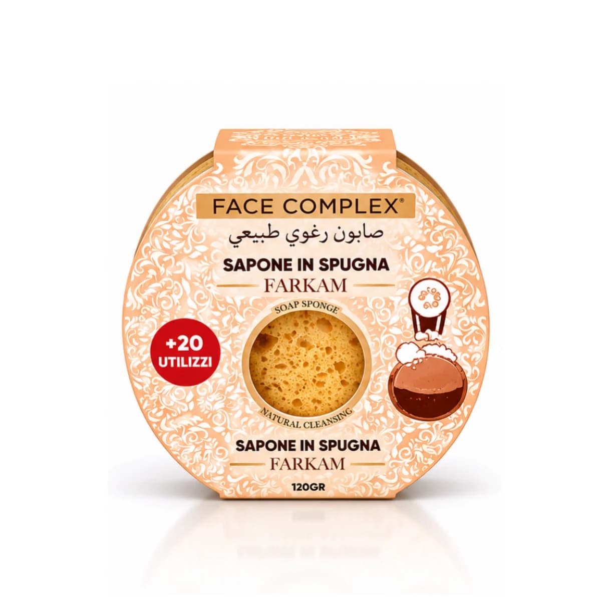 Face Complex SAPONE IN SPUGNA 120GR FARKAM