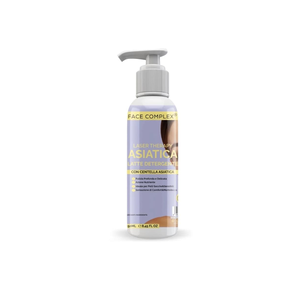 Face Complex LASER THERAPY ASIATICA CON CENTELLA ASIATICA LATTE DETERGENTE 250ML