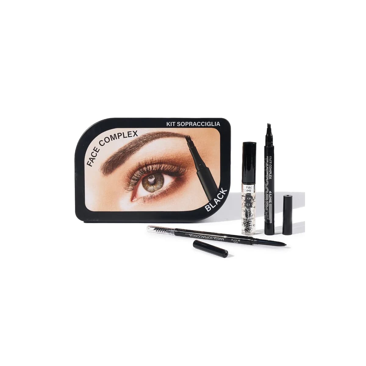 Face Complex kit sopracciglia Black