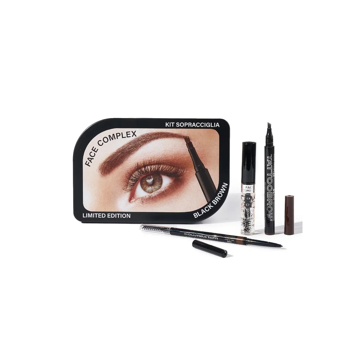 Face Complex kit sopracciglia Black Brown