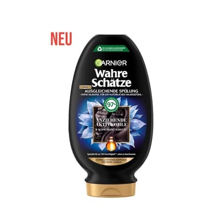 Garnier Activated Charcoal & Black Seed Oil Conditioner for Oily Hair 250ml