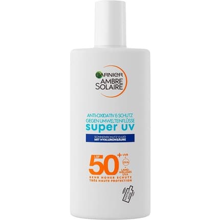 Garnier Ambre Solaire Antioxidant Super UV Sun Protection Fluid SPF 50+ 40ml