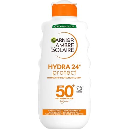 Garnier Ambre Solaire Hydra 24 Hour Protect Hydrating Protection Lotion SPF50 200ml