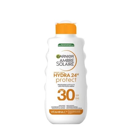 Garnier Ambre Solaire Hydra 24h Protect Sunscreen Milk SPF 30 175ml