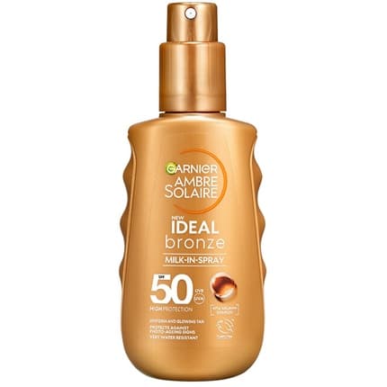 Garnier Ambre Solaire Ideal Bronze Milk Spray SPF 50 150ml