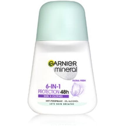 Garnier Mineral Protection 5 Antiperspirant Roll-On - 48h Floral Fresh