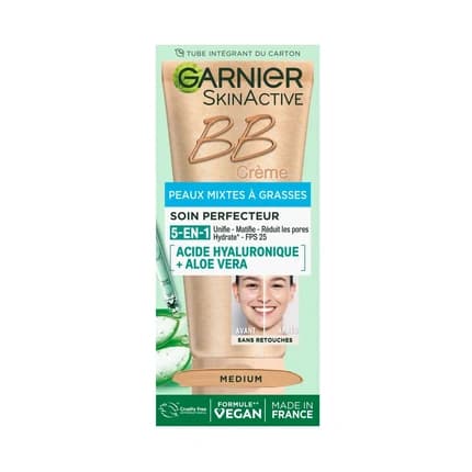 Garnier BB Cream 5-in-1 for Combination to Oily Skin Medium Shade 50ml