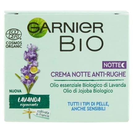 Garnier Bio Regenerating Night Cream with Lavender, Argan and Jojoba Oils 50ml