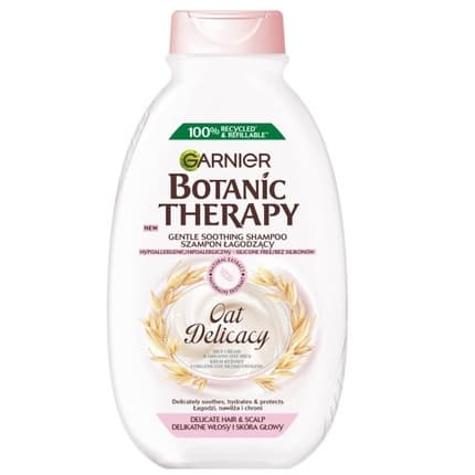 Garnier Botanic Therapy Oat Delicacy Soothing Shampoo 400ml