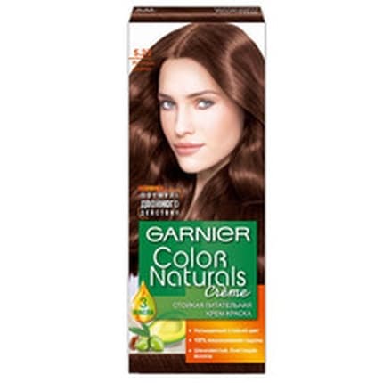 Garnier Color Naturals Cream 3 Dark Brown Hair Color