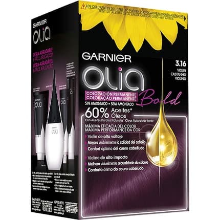 Garnier Color Naturals 3.16 Violin Permanent Hair Color