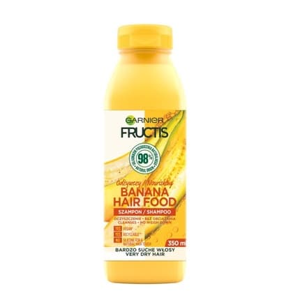 Garnier Fructis Banana Hair Food Nourishing Shampoo for Very Dry Hair 350ml