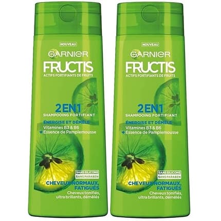 Garnier Fructis Force & Shine 2-in-1 Shampoo 250ml