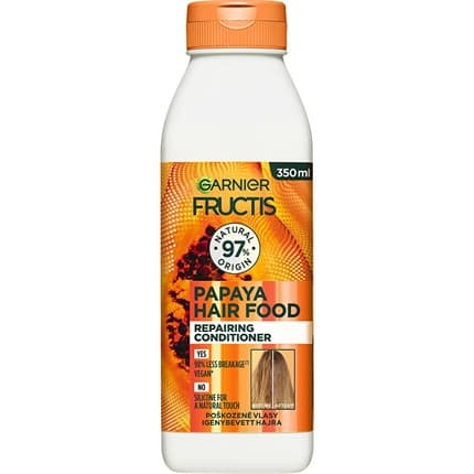 Garnier Fructis Hair Food Regenerating Conditioner for Damaged Hair - Papaya Extract 350ml