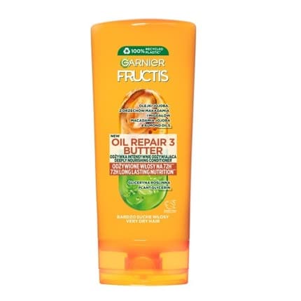 Garnier Fructis Oil Repair 3 Butter Conditioner For Dry And Damaged Hair 200ml
