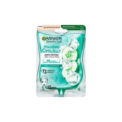 Garnier Hyaluronic Anti-Fatigue Aloe Hyaluronic Cryojelly Fabric Mask 27g