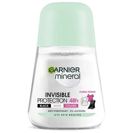 Garnier Invisible Roll-On Mineral Antiperspirant 50ml