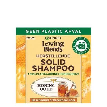 Garnier Loving Blends Solid Shampoo Bar - Honing Goud