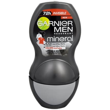 Garnier Mineral Invisible Antiperspirant Roll-on For Men 50ml