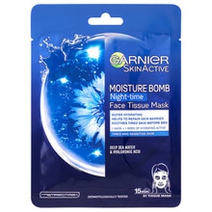 Garnier Moisture Bomb Nighttime Face Tissue Mask
