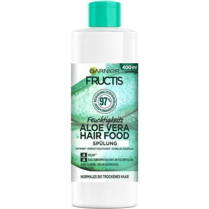 Garnier Moisturising Aloe Vera Conditioner Vegan Formula for Normal Dry Hair 400ml