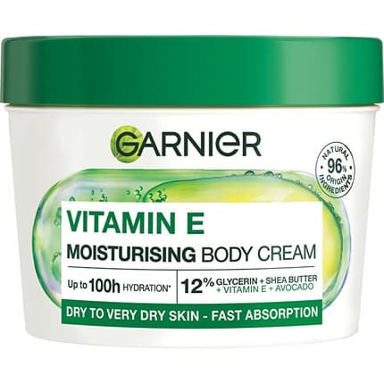Garnier Moisturising Body Cream With Avocado And Vitamin E 380 Ml