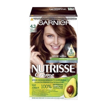 Garnier Nutrisse Creme 4.3 Cappuccino Hair Color