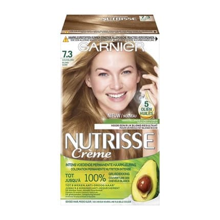 Garnier Nutrisse Creme 7.3 Honey Blonde Hair Color