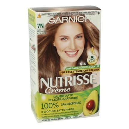 Garnier Nutrisse Creme 7N Nude Natural Medium Blonde
