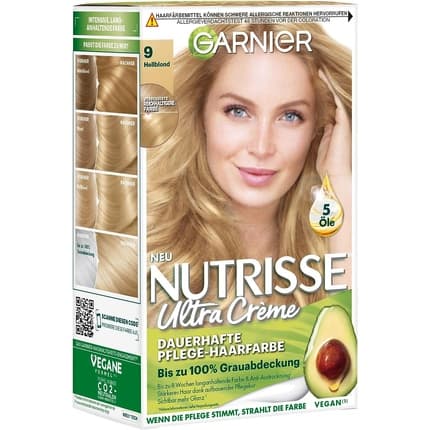 Garnier Nutrisse Creme Hair Color 090 Light Blonde 60ml