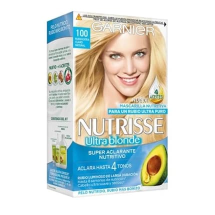 Garnier Nutrisse Creme Nourishing Color 100 Extra Light Natural Blonde Hair Color