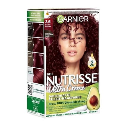 Garnier Nutrisse Permanent Hair Color - 036 Black Cherry