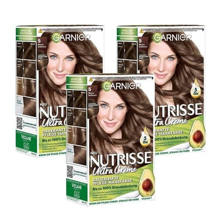 Garnier Nutrisse Permanent Hair Color - 050 Mocha Light Brown