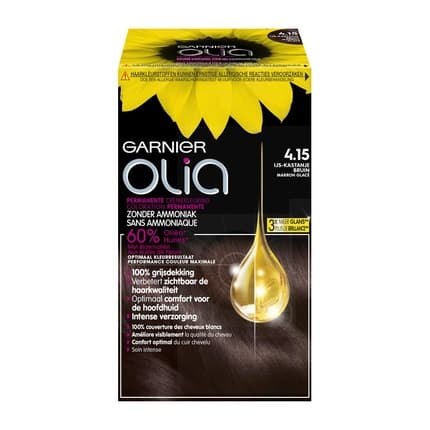 Garnier Olia 4.15 Iced Chocolate Hair Color