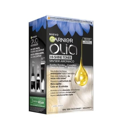 Garnier Olia High Shine Toner Platinum Blonde 1001 (3 Pack)