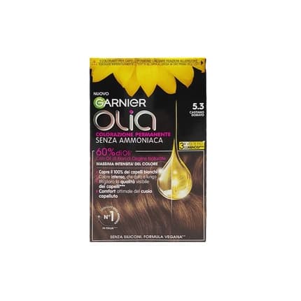 Garnier Olia Permanent Color Without Ammonia 5.3 Golden Brown