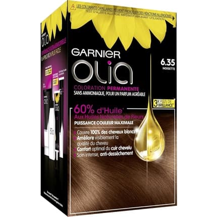 Garnier Permanent Hair Color Ammonia Free with Natural Flower Oils