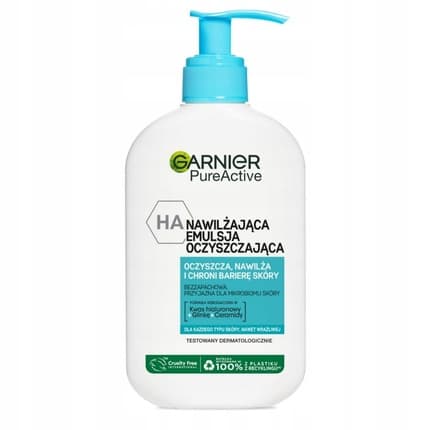 Garnier Pure Active Moisturizing Cleansing Emulsion For Face 250ml