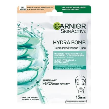 Garnier SkinActive Hydra Bomb Aloe Vera Hydrating Sheet Mask