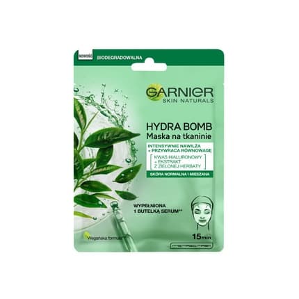 Garnier SkinActive Ultra-Hydrating Rebalancing Tissue Mask with Green Tea