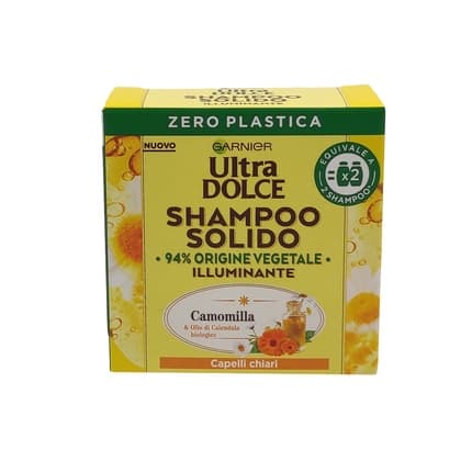 Garnier Ultra Dolce Solid Shampoo for Light Hair 60g