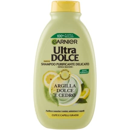 Garnier Ultra Dolce Sweet Clay & Cedar Shampoo for Oily Hair 300mL