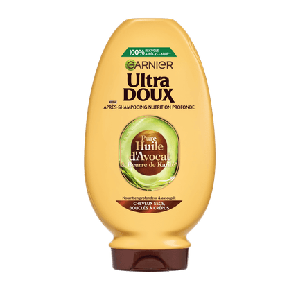 Garnier Ultra Doux Deep Nutrition Shampoo For Curly And Coily Hair 400 Ml