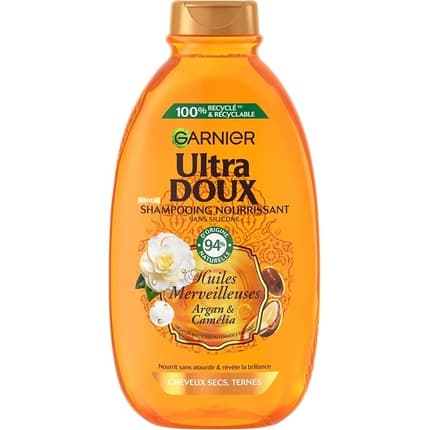 Garnier Ultra Doux Nourishing Shampoo For Dry Dull Hair 400ml
