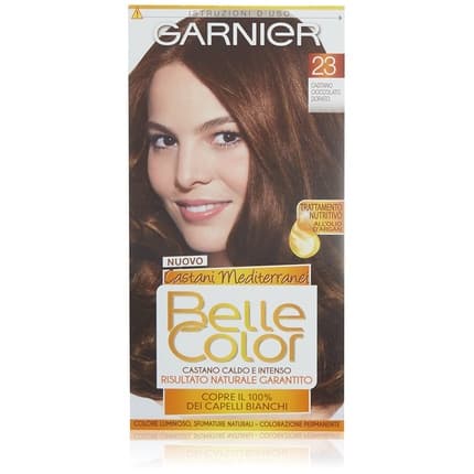 Belle Color Permanent Hair Color 23 Natural Golden Brown