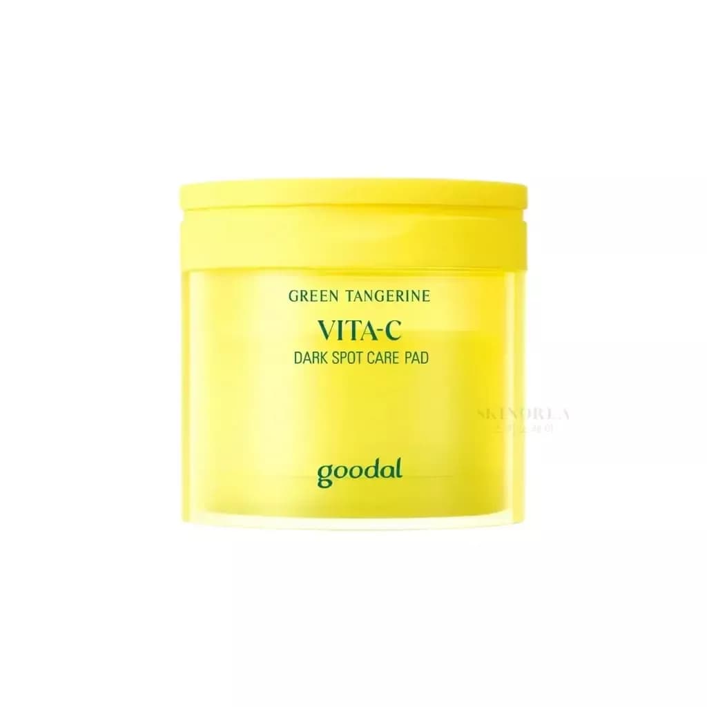 goodal Green Tangerine Vita C Dark Spot Care Pad Alpha