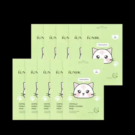 iUNIK Centella Family Calming Mask for Kids 10ea